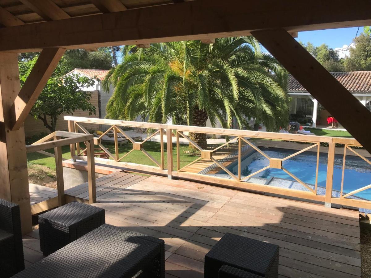 La Maison De La Dune - Chambres Climatisees - Jacuzzi 1Ere Seance Offerte - Piscine Chauffee Avec Abri Amovible - Plage Situee A 200M, Acces Direct Par Le Bois La Couarde-sur-Mer Eksteriør bilde