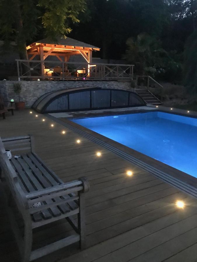 La Maison De La Dune - Chambres Climatisees - Jacuzzi 1Ere Seance Offerte - Piscine Chauffee Avec Abri Amovible - Plage Situee A 200M, Acces Direct Par Le Bois La Couarde-sur-Mer Eksteriør bilde